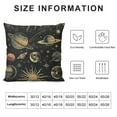 thumbnail image 5 of Set of Moon Phases Throw Pillow Cover, Decor Linen Cushion Cover for Sofa Couch Bed, 5 of 5