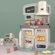 thumbnail image 3 of 2in1 Mini Kitchen Toy Cooking Accessories Counter Set With Light Music Miniature Furniture Dollhouse Girls Kitchen Toy Gift, 3 of 5