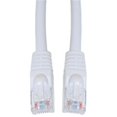 thumbnail image 1 of Cat5e Blanc Ethernet Patch Cable Snagless Moulé Boot 10 Pieds, 1 of 1