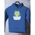 thumbnail image 3 of Little Frog Taking Bubble Bath Hoodie Toddler -Image by Shutterstock,  5 Toddler, 3 of 4