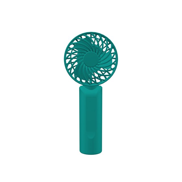Cateissary Mini ventilador Enfriador de aire Soporte para dispositivo de enfriamiento Ahorro de espacio Accesorios para el hogar 3 engranajes Type2 NO2