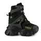thumbnail image 2 of Tenis Sneakers Con Plataforma Casual para Mujer Anthony Wang Jack Fruit Black, 2 of 4