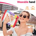 thumbnail image 3 of Case for iPad Mini 7 2024/Mini 6 2021 8.3 inch 7th/6th Gen, 360 Rotating Stand Handle Shoulder Strap Heavy Duty Shockproof Cover, Rainbow Red, 3 of 7