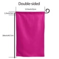 thumbnail image 7 of Wukai Darkmagenta Print Garden Flag 12.5x18 Inch Double Sided Sun-resistant Rain-resistant, Wrinkle-resistant Colorfast(Only Flag), 7 of 7