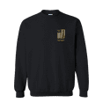 thumbnail image 2 of Missouri Football Team Color American Flag Mens Crewneck Pullover Sweatshirt-Black-small, 2 of 4
