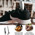 thumbnail image 3 of ELAYARD Set of 2 Premium Stainless Steel Shoe Horns with Convenient Hole for Easy Hanging and Home Storage Use, 3 of 8