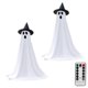 thumbnail image 1 of Fantasmas Espeluznantes para Interiores 1/2 Piezas Con Cadena Luces Funciona Pilas Y Sombrero, 1 of 9