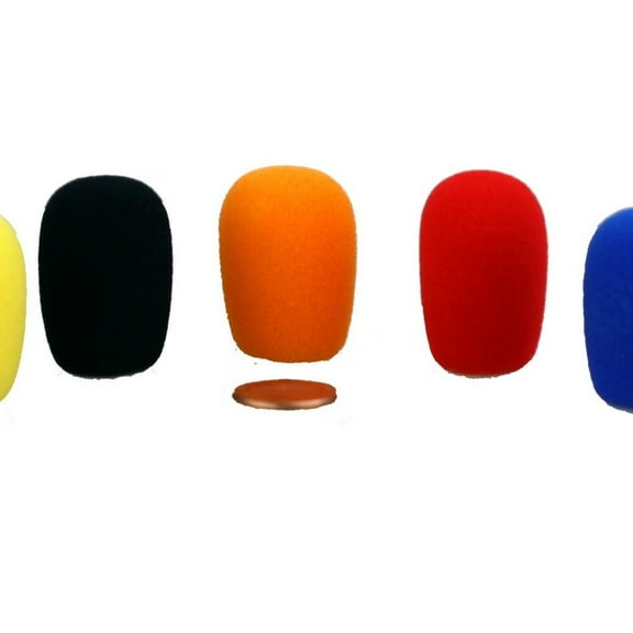 Headset/Lavalier Microphone Windscreen,5-pack