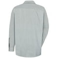 thumbnail image 2 of Red KapÂ® Men's Long Sleeve Industrial Stripe Work Shirt, 2 of 2