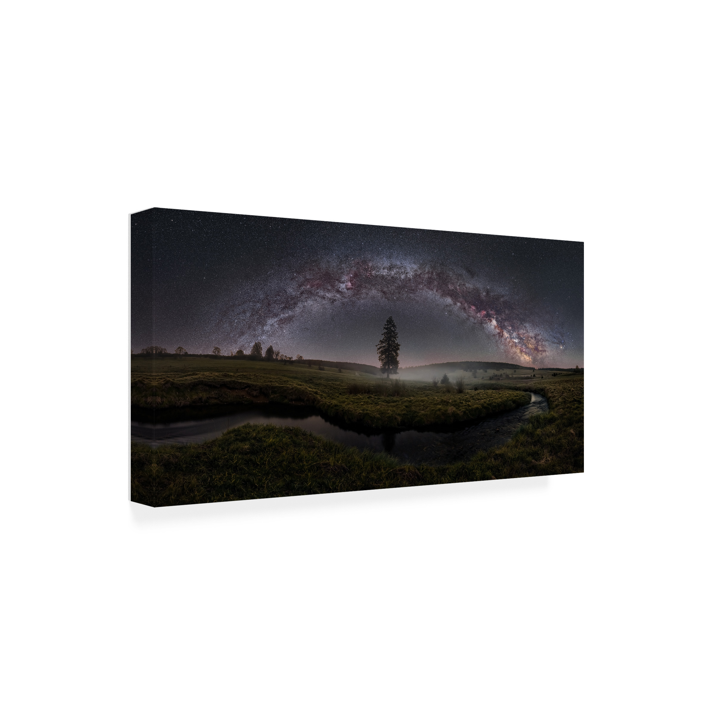 Jan Smid Master 'Under The Milky Way Arch' Canvas Art