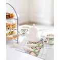 thumbnail image 4 of Easter Gnomes Kitchen Dish Towels for Drying Dishes Set of 4, Eggs Rabbit Spring Daisy Floral Colorful Stripes Waffle Weave Microfiber Hand Tea Bathroom Towels Quick Dry & Absorbent Towel 12x12, 4 of 7