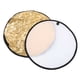 thumbnail image 4 of Reflector de luz 5 en 1 para fotografía, plegable, redondo, con bolsa de almacenamiento para estudio fotográfico y transmisión en vivo, 60 cm/23,6 pulgadas, 4 of 14
