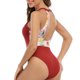 thumbnail image 5 of Bikini de moda para mujer con almohadillas en el pecho sin aros Correa sexy Traje de baño Playa Fridja  nalpqowj62678, 5 of 9