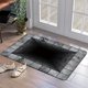 thumbnail image 5 of Felpudo con ilusión óptica 3D | Alfombra de baño superabsorbente y antideslizante | Felpudo impermeable de 50 x 80 cm para entrada, ducha, cocina y lavadero, 5 of 6
