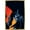 Gold Framed Version, variant on DC Comics Batman - Shadows and Orange Wall Poster, 22.375" x 34" Framed