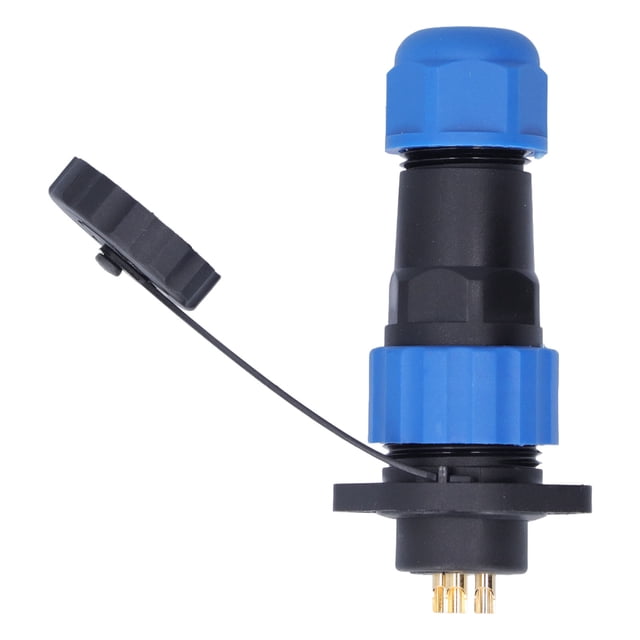 Adaptador industrial Bling Bling para conector de alimentación de aviación IP68 CA 380 V SP203 pines 25 A