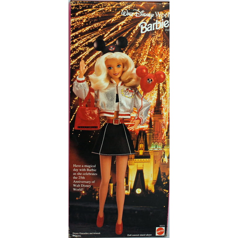 1996 Walt Disney World Barbie, NRFB, (16525) Non-Mint Box - 25