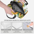 thumbnail image 3 of Uemuo Sunflowers (2) Printed Lunch Bag Lunch Box Reusable Insulated Lunch Tote Bag, Leakproof Thermal Cooler Sack Food Handbags Case High Capacity, 3 of 5