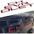 thumbnail image 2 of GFDYREE Tailgate Insert Letters Compatible for Silverado 1500 2500 HD 2019 2020 2021-3M Adhesive & 3D Raised Tailgate Letters - Matte Red, 2 of 6