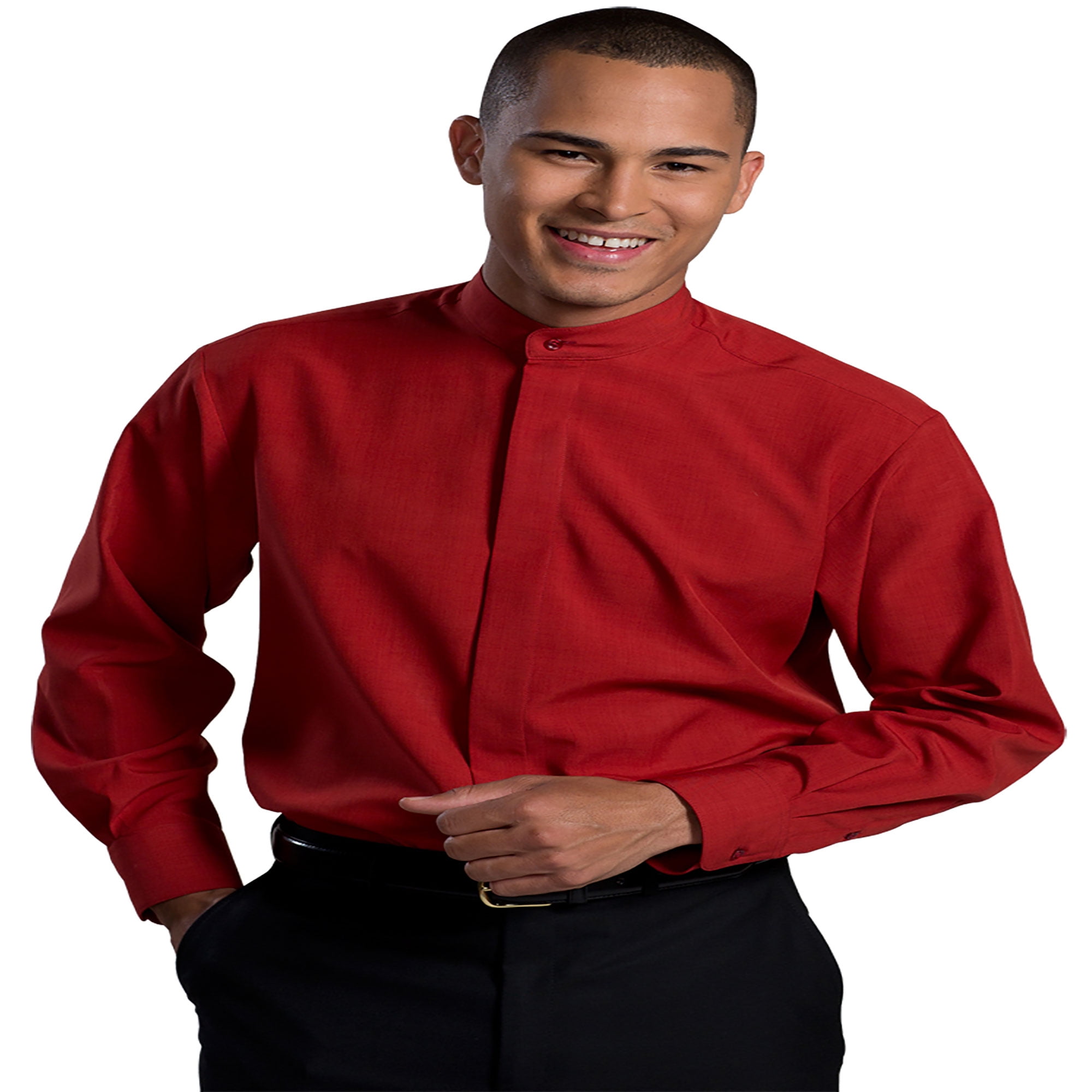 banded collar shirts big and tall