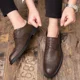 thumbnail image 5 of XIHAHA Zapatos de cuero para hombres Zapatos de vestir de negocios Calzado informal que absorbe los golpes Zapatos de boda resistentes al desgaste, 5 of 5