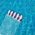 thumbnail image 3 of Pool Floats Adult Heavy Duty Inflatable Floating Pool Toys 51.2 x 27.6 in Blue, 3 of 7