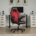 thumbnail image 4 of OFM Essentials Collection High-Back Racing Style Bonded Leather Gaming Chair, in Red (ESS-3086-RED), 4 of 14