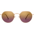 thumbnail image 4 of Gafas de Sol SOJOS Poligonales Redondas Polarizadas para Mujeres/Hombres SJ1157, 4 of 6