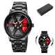 thumbnail image 1 of Reloj Rin De Auto Deportivo Giratorio Acero Inoxidable, 1 of 8