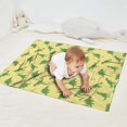 thumbnail image 2 of BrightGreen Cartoon Dinosaurs Silhouettes Pattern Blanket,Comfortable Soft Lamb Wool Throw Blanket,All Season,Warm Lightweight Blankets for Sofa Bed Couch Living Room Chair,30"x40", 2 of 4