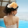 thumbnail image 3 of 20 Pcs Vintage Fascinators Hats for Women Tea Party, 20s 50s Pillbox Fascinators Veil Pillbox Headwear with Clips for Women Ladies Cocktail Weddings Birthday Halloween Christmas, 3 of 6