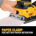 thumbnail image 5 of DEWALT Palm Sander, 1/4 Sheet (DWE6411K), Yellow, 5 of 13