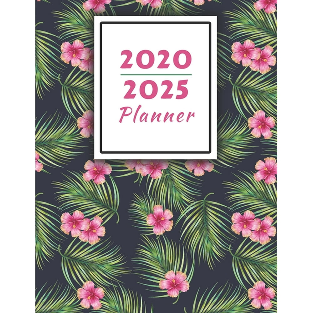 2020 2025 Planner Six Year Monthly Calendar Organizer Jan 2020