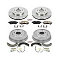 thumbnail image 3 of Power Stop Front and Rear Stock Replacement Drum and Shoe Kit KOE15121DK, 3 of 9
