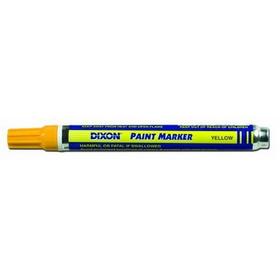 Dixon Ticonderoga 464-80223 Yellow Paint Marker - Pack of 12