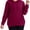 02Wine Red, variant on Cueply Women's Plus Size Hoodie Pullover Sweatshirt Long Sleeve Casual Hooded Sweatshirt with Kangaroo Pocket Fall Winter Tops