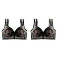 thumbnail image 5 of Women's Popular Printing Optimized Front Button Mother Underwear For Women Lifting And Sagging Side Breasts For Middle And Elderly Bras With Larger Size 180 Catties, 5 of 5