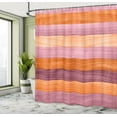 thumbnail image 4 of Ambesonne Rustic Shower Curtain, Easter Woods Holiday Print, 69"Wx70"L, Dark Orange, 4 of 4