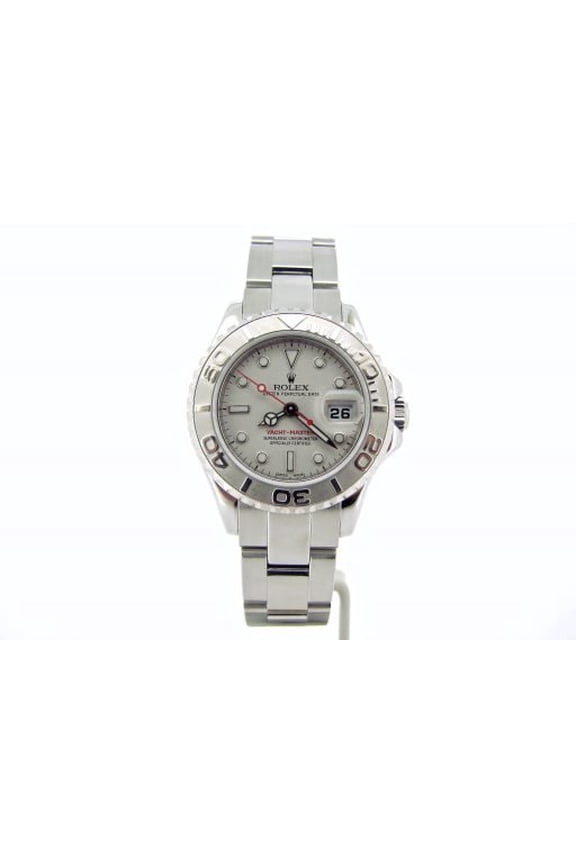 Pre-Owned Ladies Rolex Steel and Platinum Yacht-Master Watch 169622