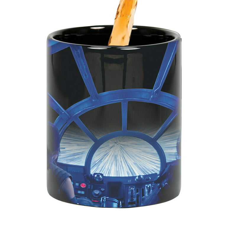 Star Wars, Dining, Star Wars Lightspeed Millennium Falcom Color Changing  Coffee Mug New 5 Ounce