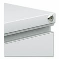 thumbnail image 5 of Alera File Pedestal with Full-Length Pull, Left or Right, 2-Drawers: Box/File, Legal/Letter, Light Gray, 14.96" x 19.29" x 21.65", 5 of 9