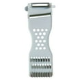 thumbnail image 5 of neszzmir White 6-in-1 Multifunctional Vegetable Chopper, Stainless Steel Mandoline Peeler & Slicer for Potato, Carrot, Cucumber, Apple, Easy Use Kitchen Gadget, 5 of 9