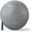 Grey, variant on Extra Thick Exercise Ball with Embossed ,Yoga Ball 22in/26in/30in for Workout Stability,Anti-Burst and Slip Resistant Swiss Ball with Pump for Yoga, Pilates,Physical