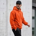 thumbnail image 4 of LRGSHF Oversized Hoodies for Men Plus‑Size Cotton‑Fleece Hooded Sweatshirt, Vintage Drawstring Fall‑Winter Running Top, Relaxed‑Fit Street‑Wear Warm Athletic Pullover, 4 of 6