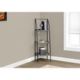 thumbnail image 4 of Monarch Specialties Bookshelf, Etagere, Corner, 3 Tier, 48"H, Office, Bedroom, Brown Laminate, 4 of 5