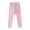 Light Pink, variant on Girls Cotton Leggings Pants Full Length Basic Leggings Stretchy Legging Footless Tight Pants