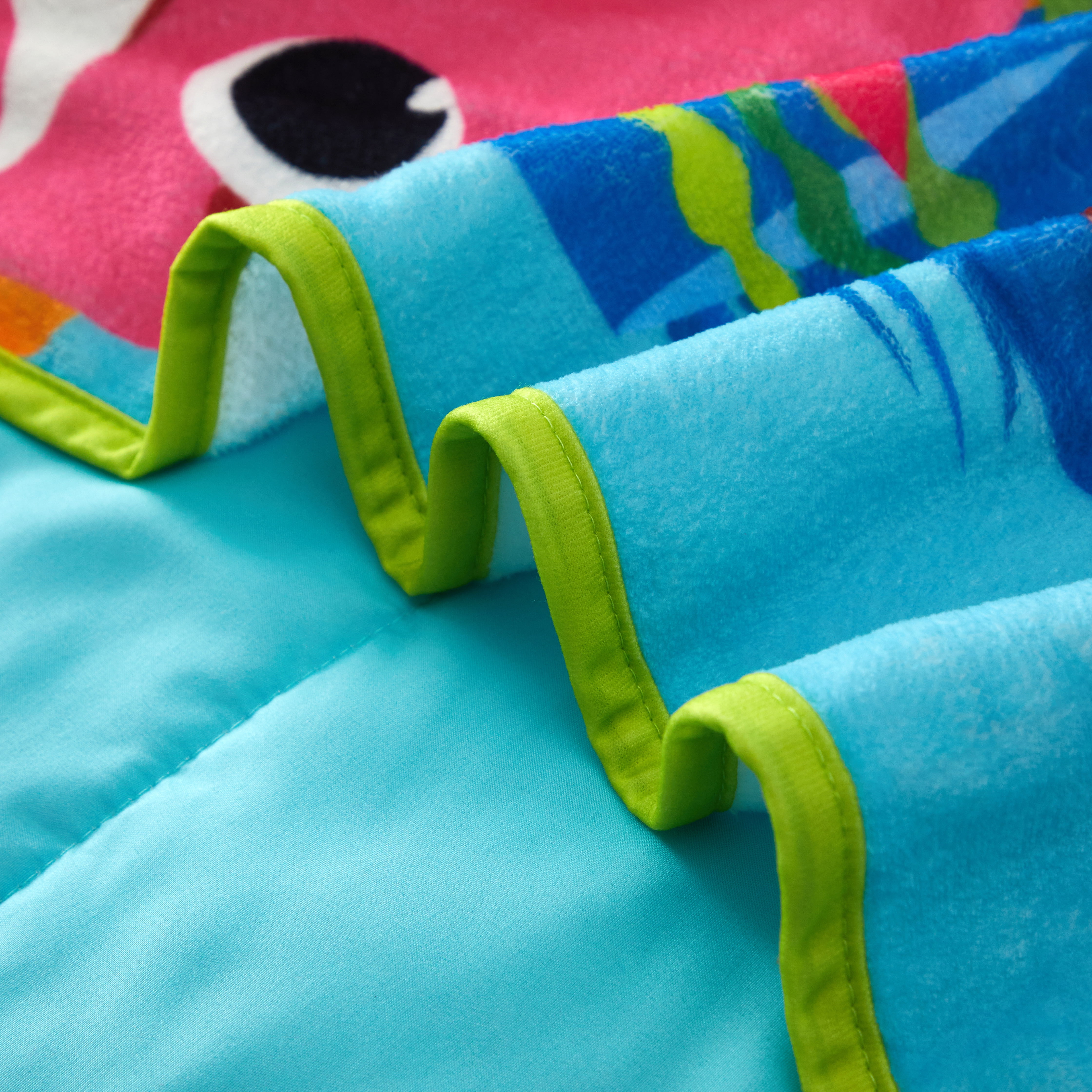 Baby Shark Nap Mat with Super Soft Blanket