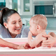 thumbnail image 4 of Bañera Tina De Baño Para Bebe Plegable Portatil Termometro, 4 of 5