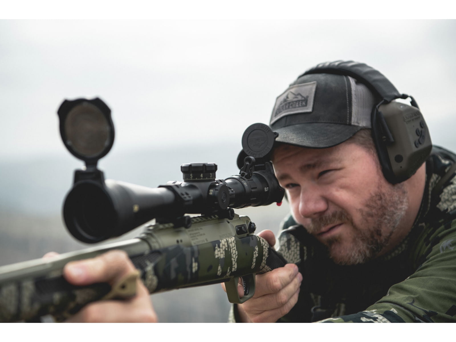 Butler Creek Element Flip-Up Scope Cover 45-50mm Objective Black