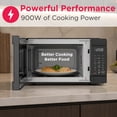 thumbnail image 4 of Frigidaire 0.9 Cu. ft. Countertop Microwave Oven, 900 Watt Microwave with 10 Power Levels, Black, 4 of 11